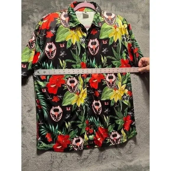 Destroyer Rocks XL Birmingham Bulls Button Up Shirt Hockey AXL - Picture 6 of 8